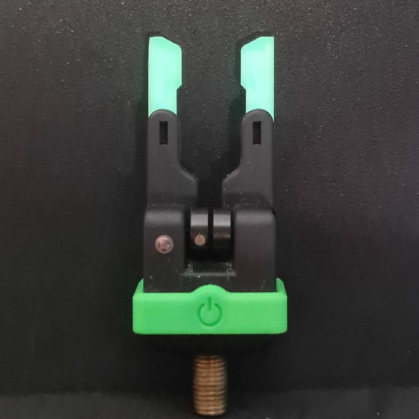 Atts bite alarm snag ears night fishing glow for carp front view