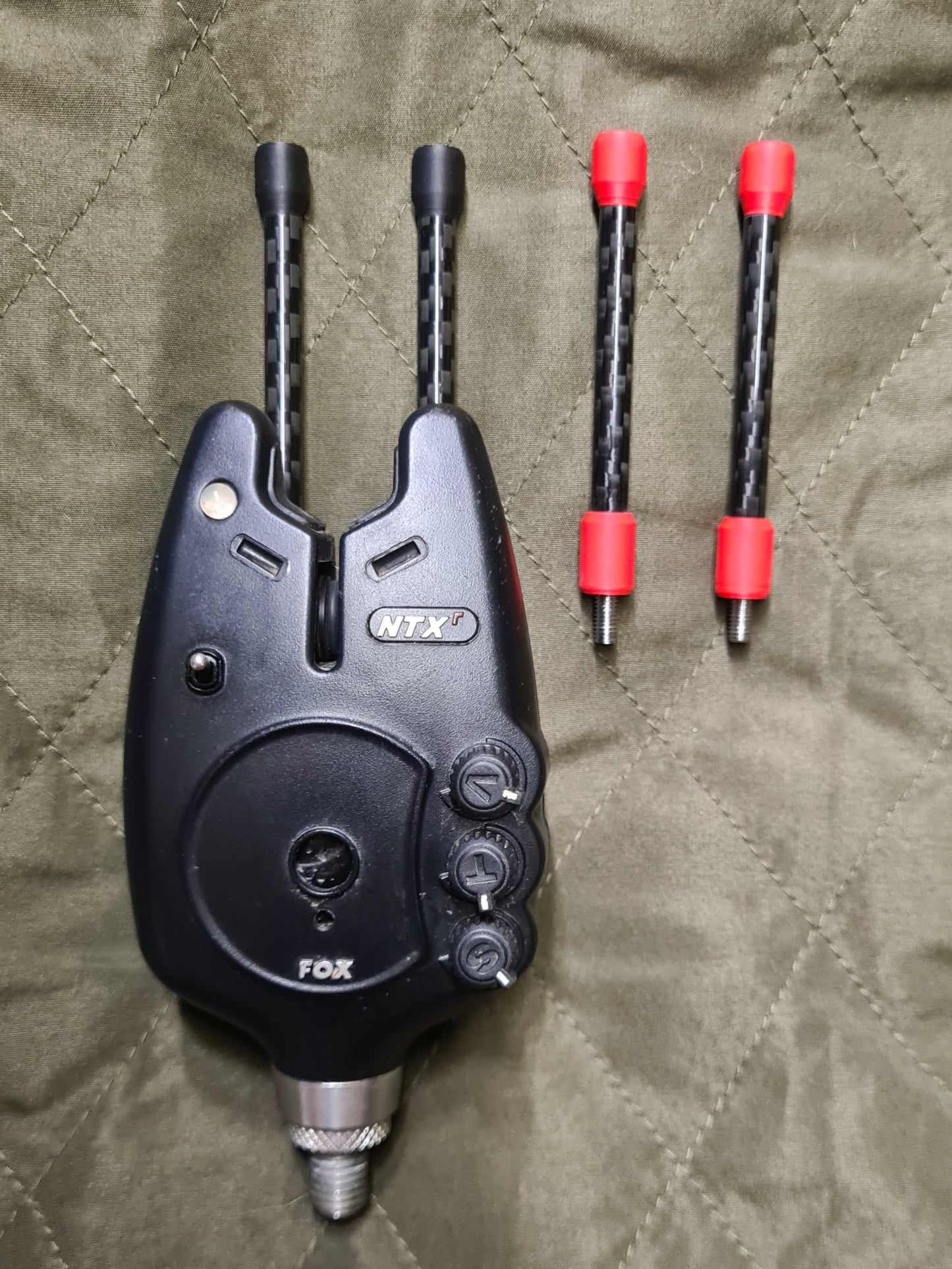 Fox NTXr Bite Alarm Snag Ears - Carbon Fibre - Removable Ears