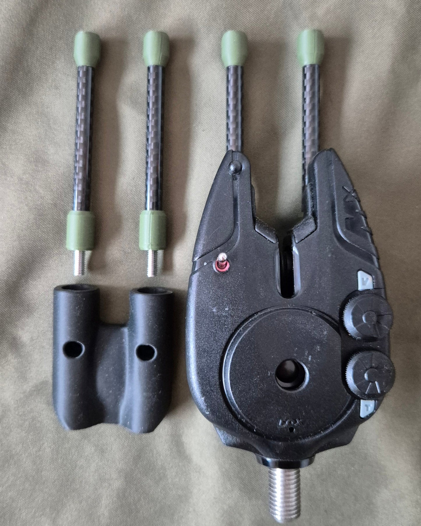 Fox MX Bite Alarm Snag Ears - Carbon Fibre - Removable Ears