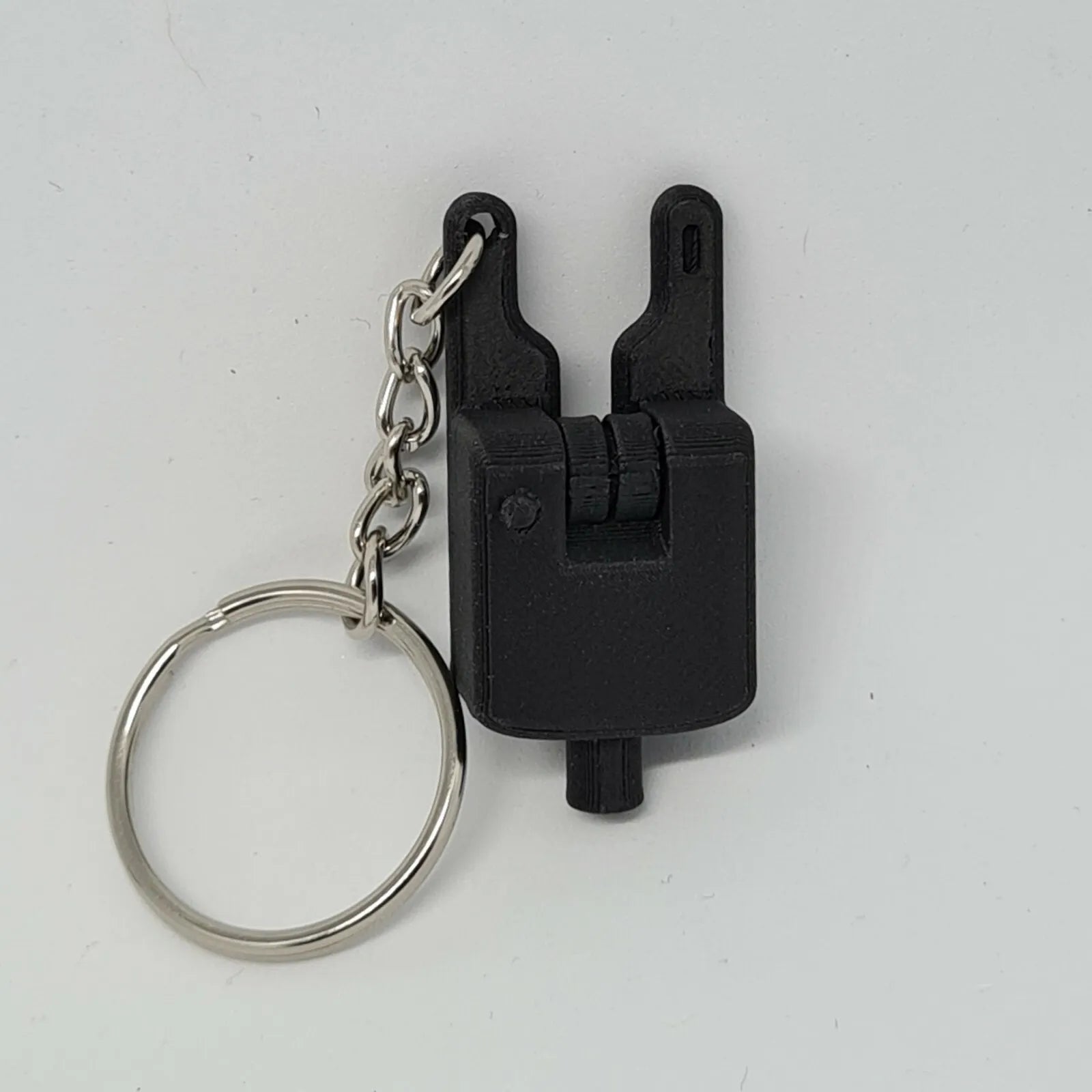Fox Bite Alarm Keychain – Compact Fishing Alarm For Carp Anglers (Black)