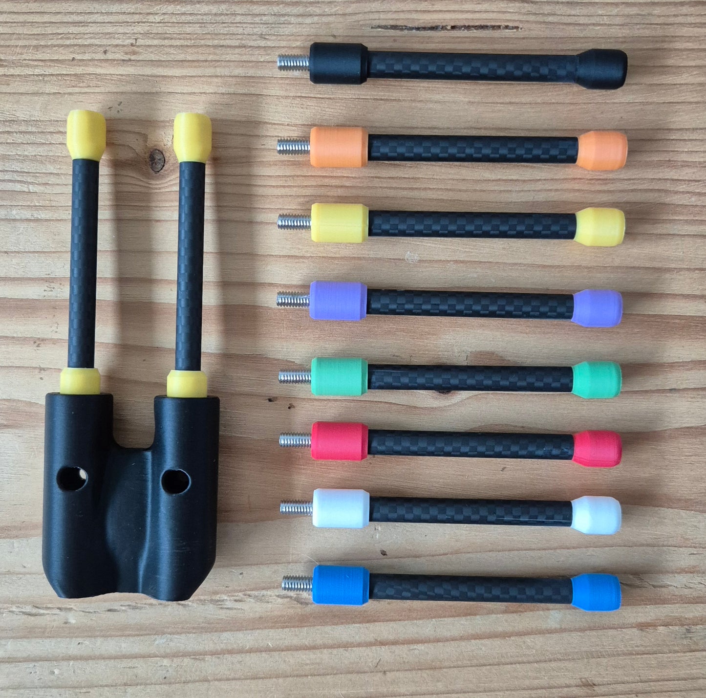 Fox MX Bite Alarm Snag Ears - Carbon Fibre - Removable Ears