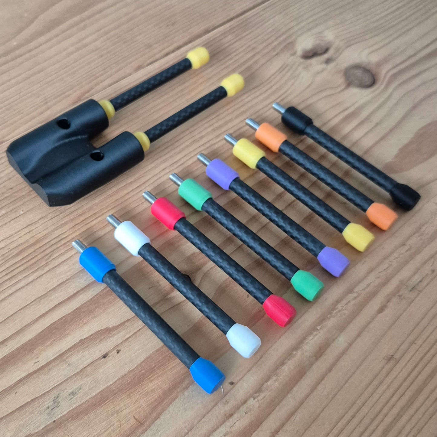 Fox MX Bite Alarm Snag Ears - Carbon Fibre - Removable Ears