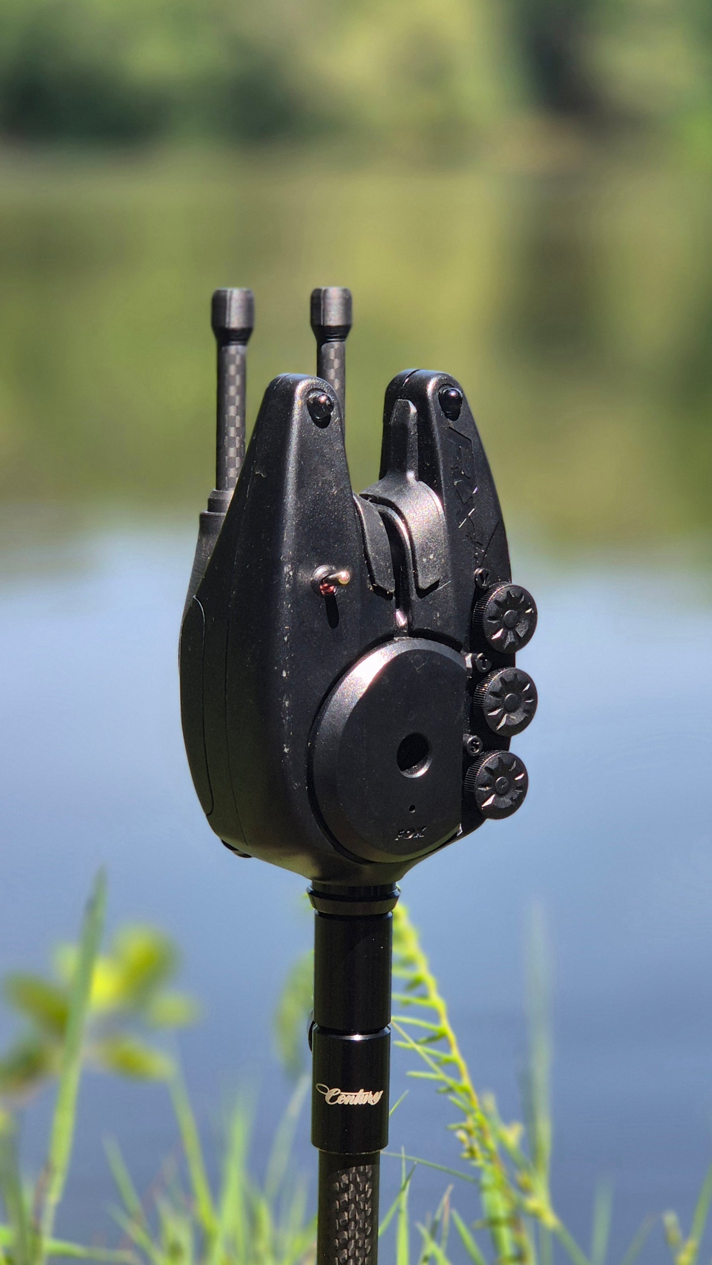 Fox RX+ Bite Alarm Snag Ears - Carbon Fibre - Removable Ears