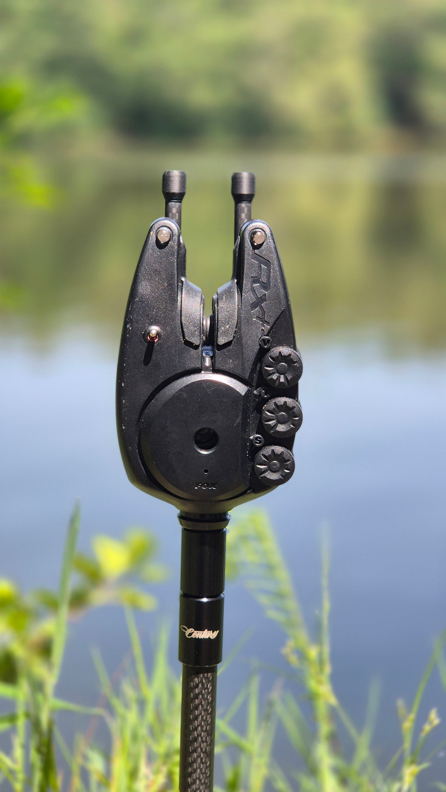 Fox RX+ Bite Alarm Snag Ears - Carbon Fibre - Removable Ears